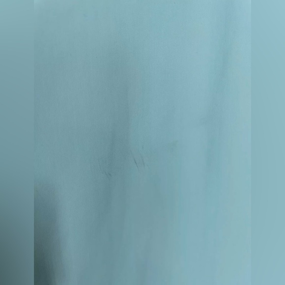 H P 🎉❣️NWT IC Collection Connie K Pleat Tunic Long Sleeve Aquamarine - Picture 11 of 12